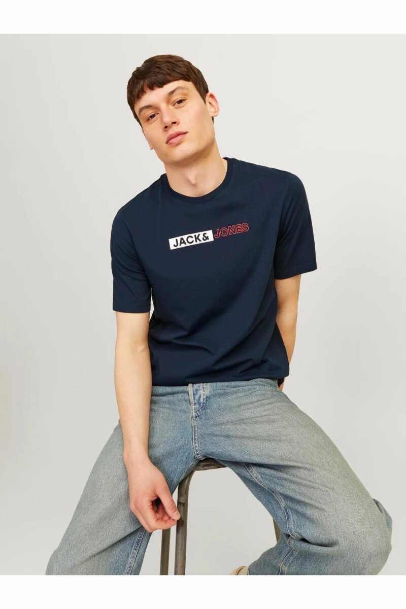 Jack Jones Corp Logo Erkek Tişört 12233999 - 5
