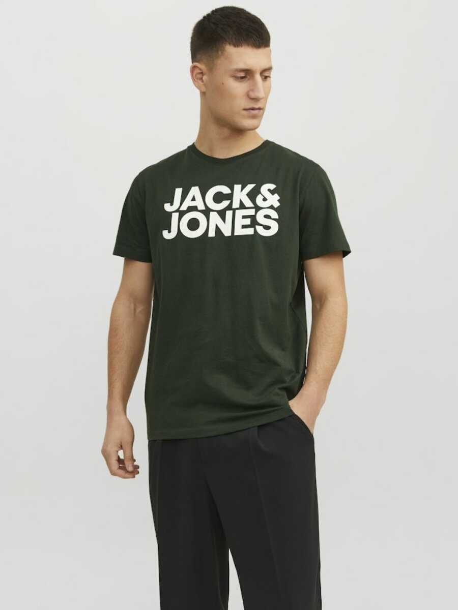 Jack Jones Corp Logo Regular Fit Erkek Tişört 12151955 - 1