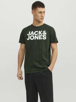 Jack Jones Corp Logo Regular Fit Erkek Tişört 12151955