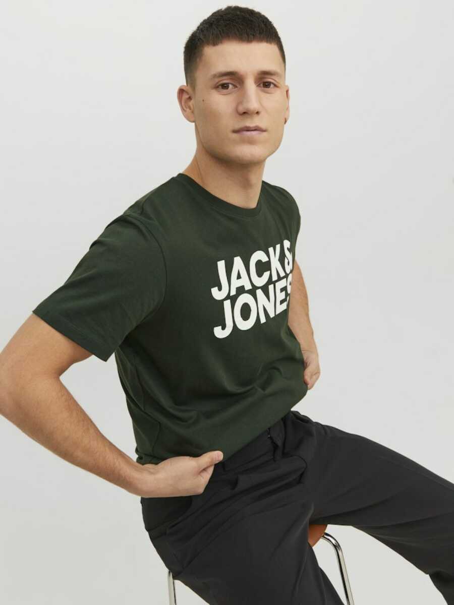 Jack Jones Corp Logo Regular Fit Erkek Tişört 12151955 - 2