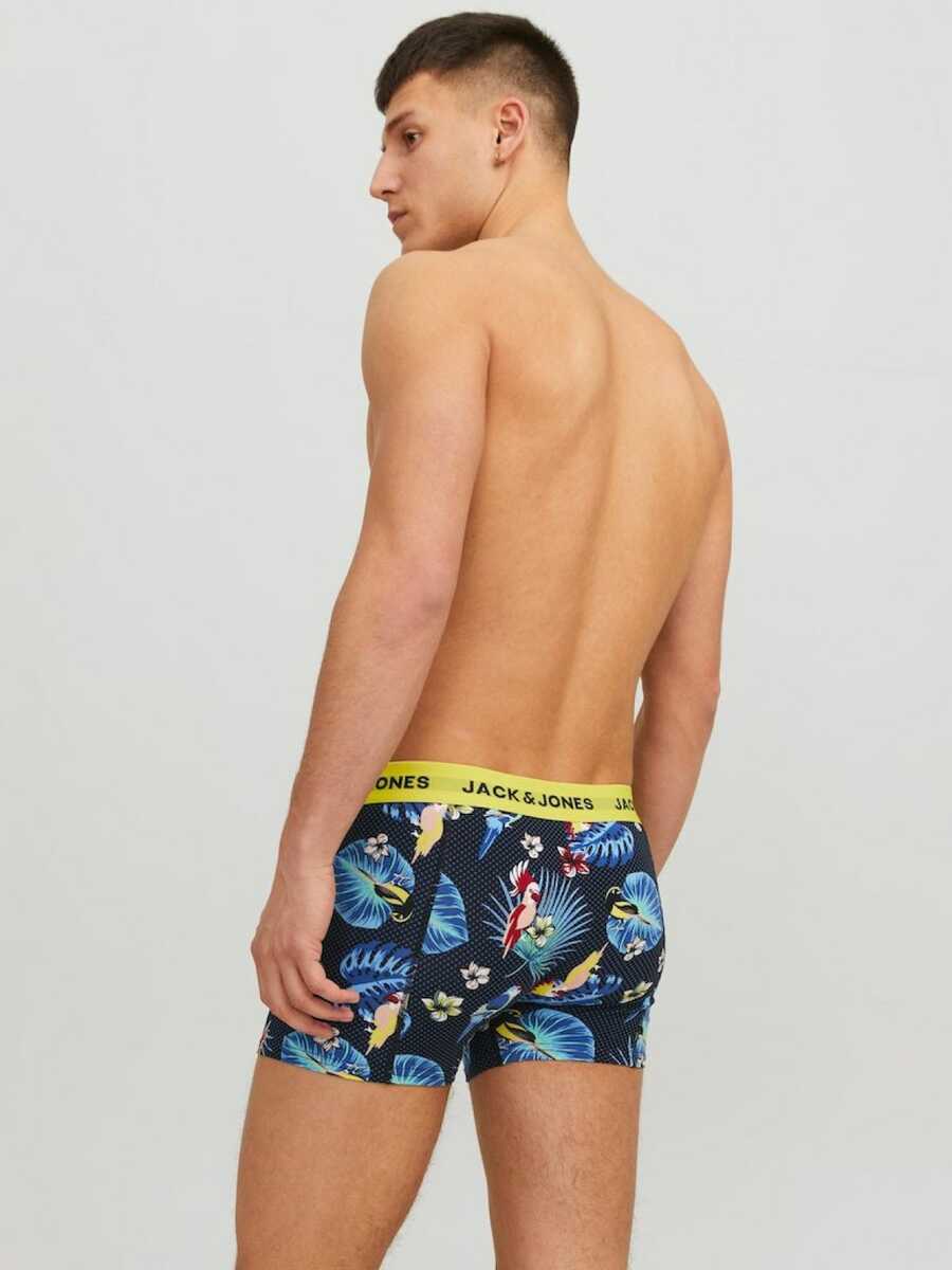 Jack Jones Crazy Solıd 3 Lü Paket Erkek Boxer 12194104 - 2