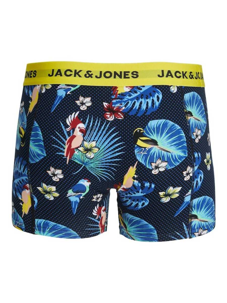Jack Jones Crazy Solıd 3 Lü Paket Erkek Boxer 12194104 - 3