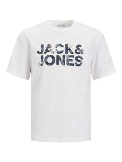 Jack Jones Ebran Logo Erkek Tişört 12268127