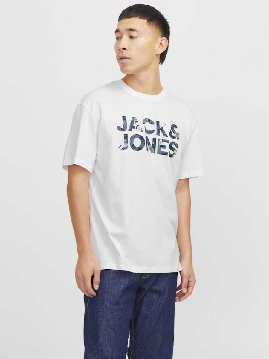 Jack Jones Ebran Logo Erkek Tişört 12268127 - 3