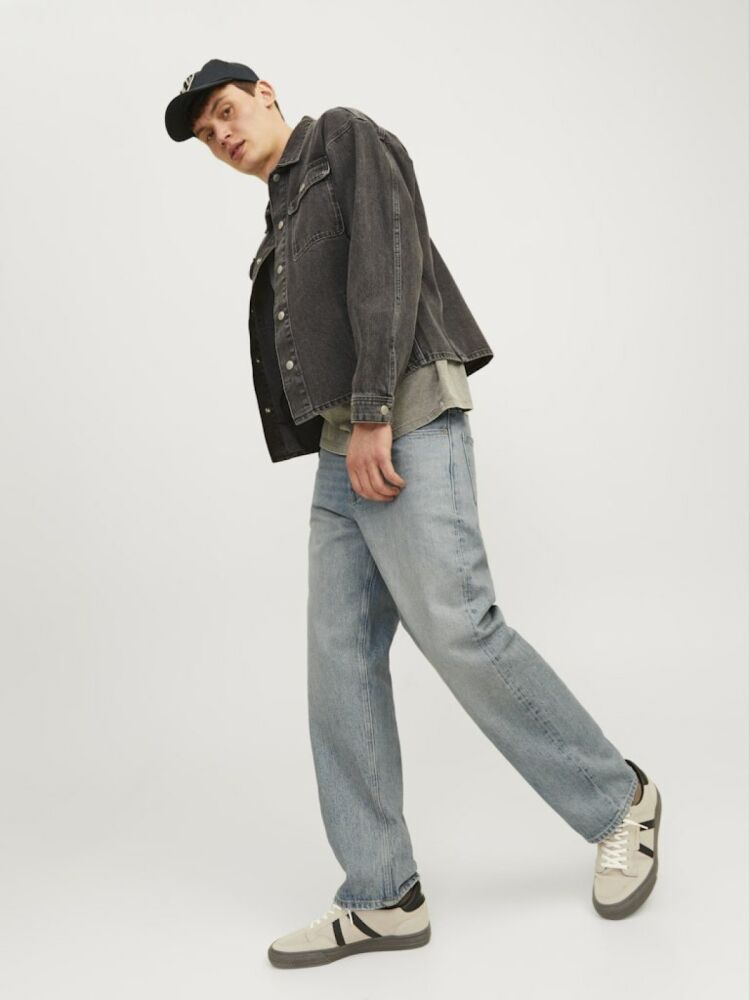 Jack Jones Eddıe Jj Cooper Loose Fit Erkek Jean Pantolon 12262929 (1)