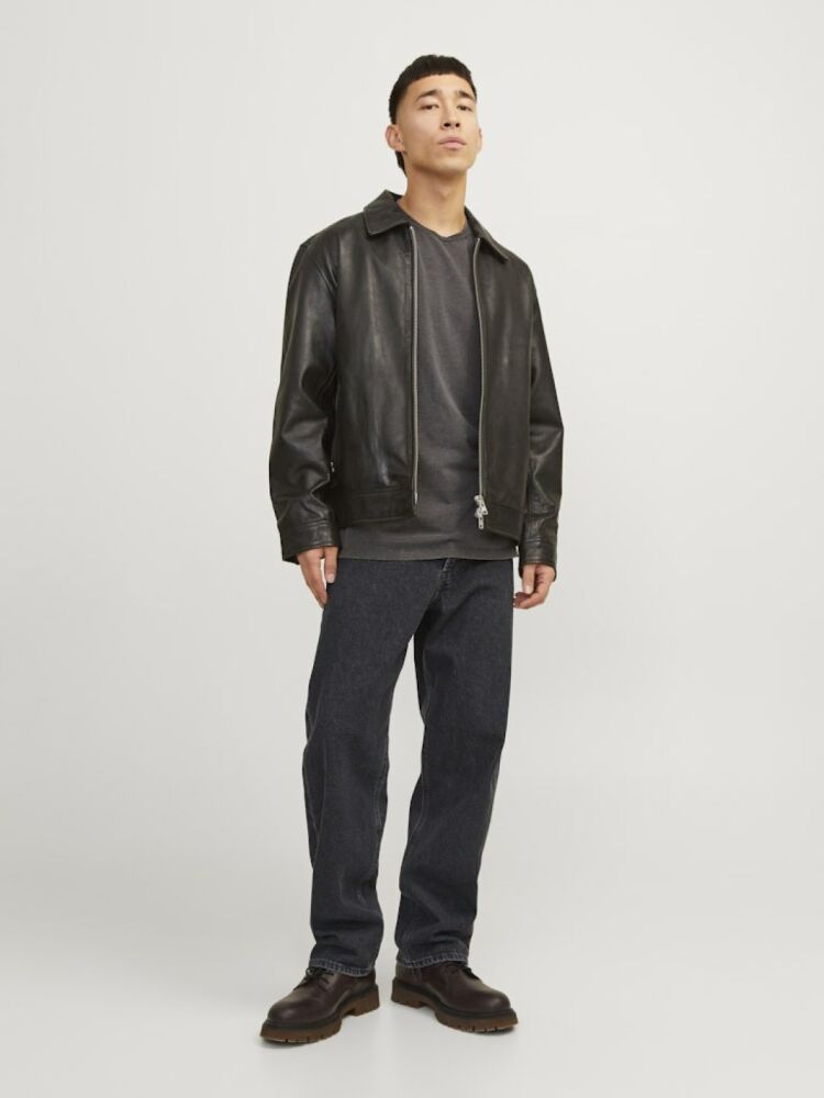 Jack Jones Eddıe Loose Fit Erkek Jean Pantolon 12252764 (1)