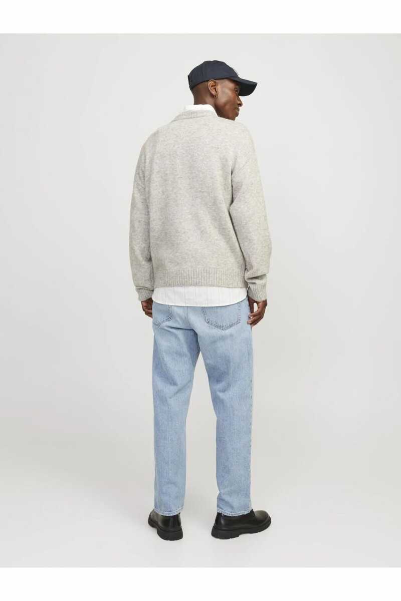 Jack Jones Eddıe Loose Fit Erkek Jean Pantolon 12261691 - 5
