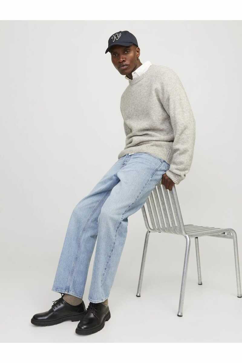 Jack Jones Eddıe Loose Fit Erkek Jean Pantolon 12261691 - 6