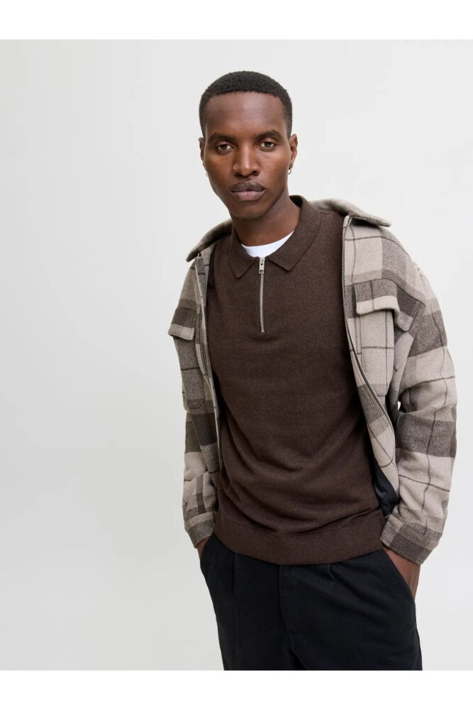 Jack Jones Emıl Polo Erkek Kazak 12268210 (1)