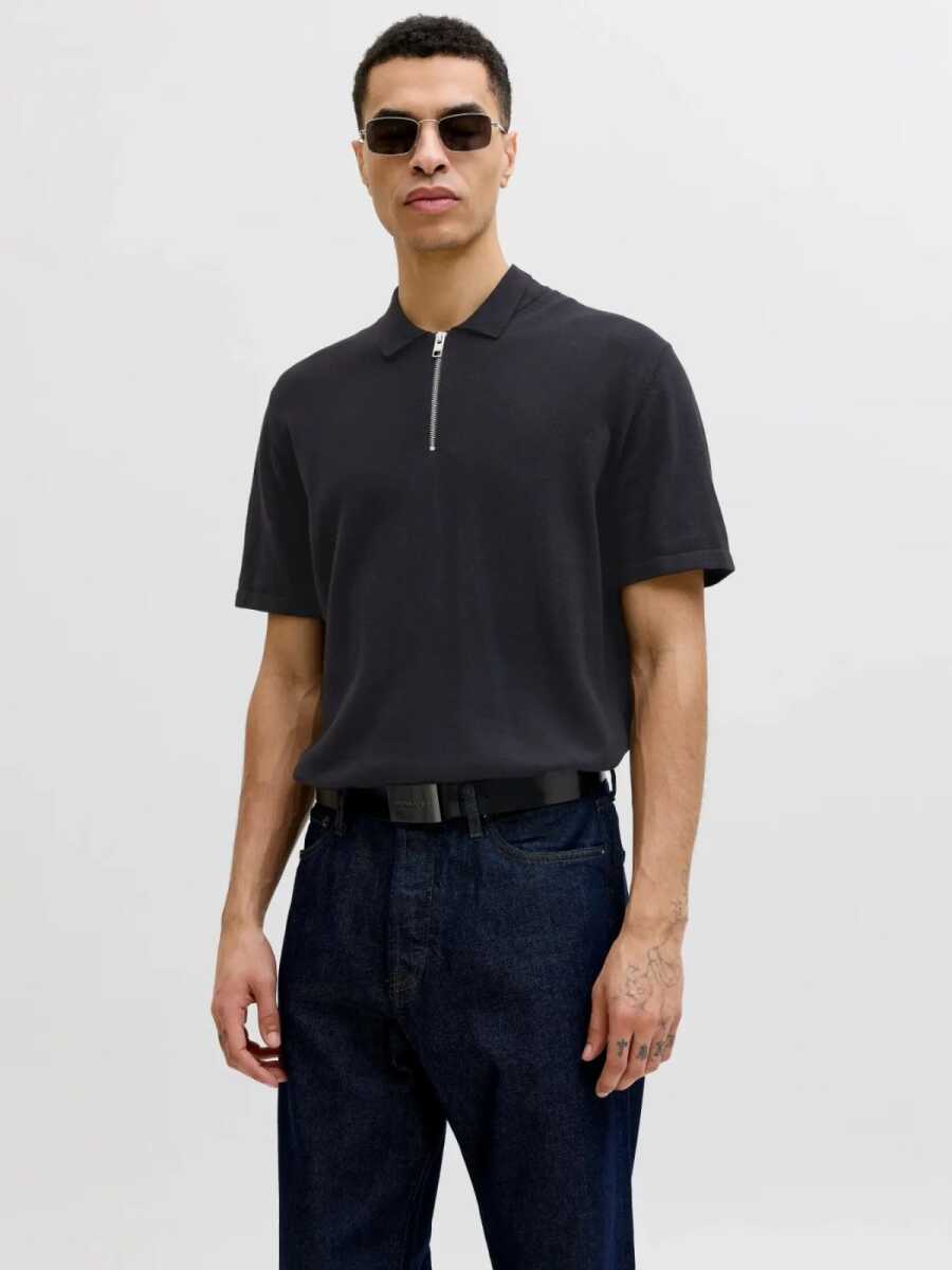 Jack Jones Emıl Regular Fit Triko Erkek Polo Tişört 12288260 - 1