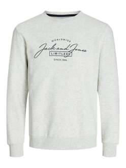 Jack Jones Errıs Bisiklet Yaka Erkek Sweat 12256837 