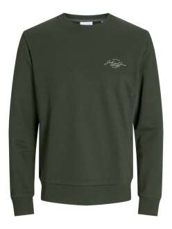 Jack Jones Errıs Bisiklet Yaka Erkek Sweat 12256837 