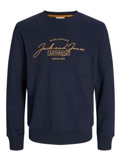 Jack Jones Errıs Bisiklet Yaka Erkek Sweat 12256837 