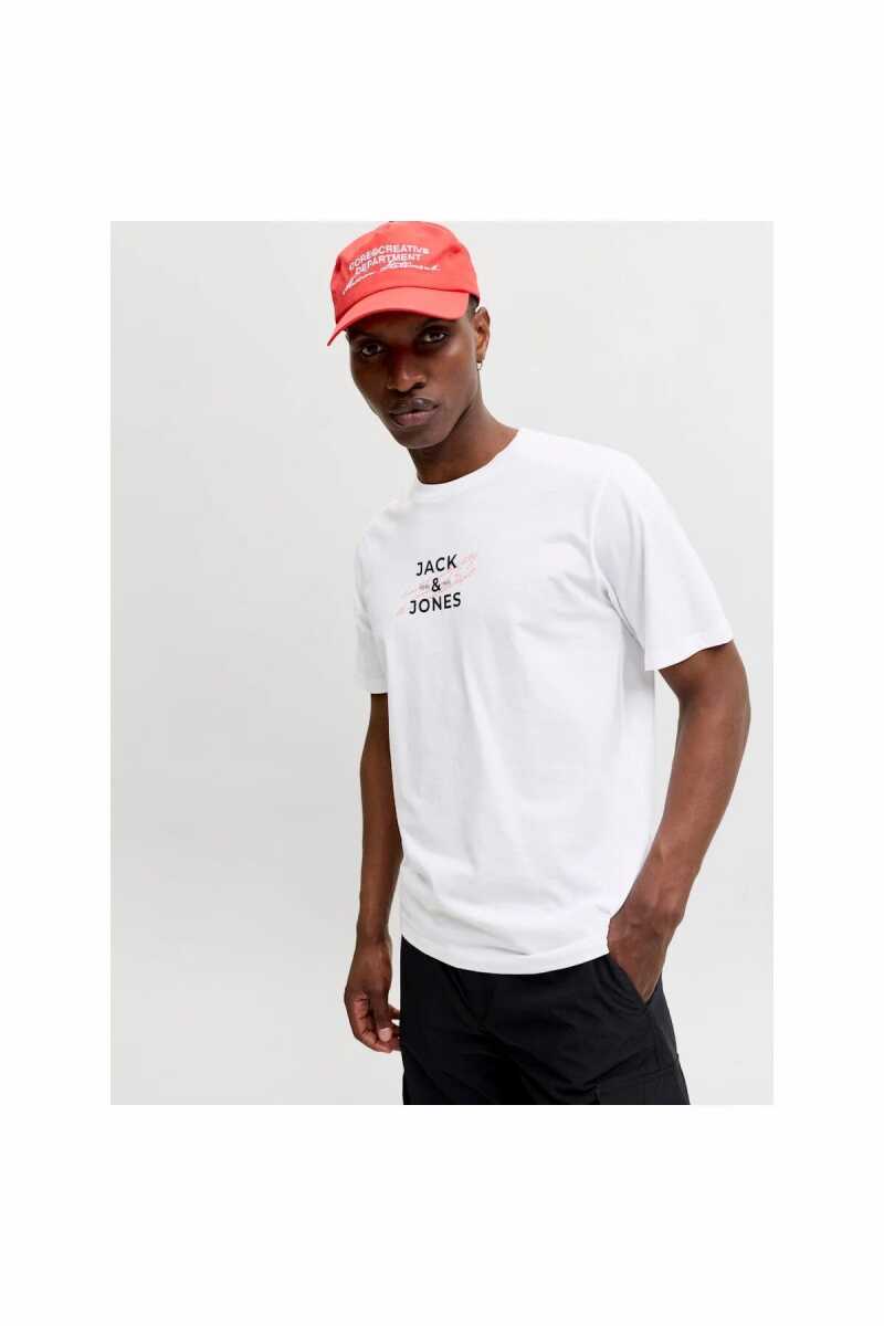 Jack Jones Etorna Front Print Regular Fit Erkek Tişört 12298583 - 3