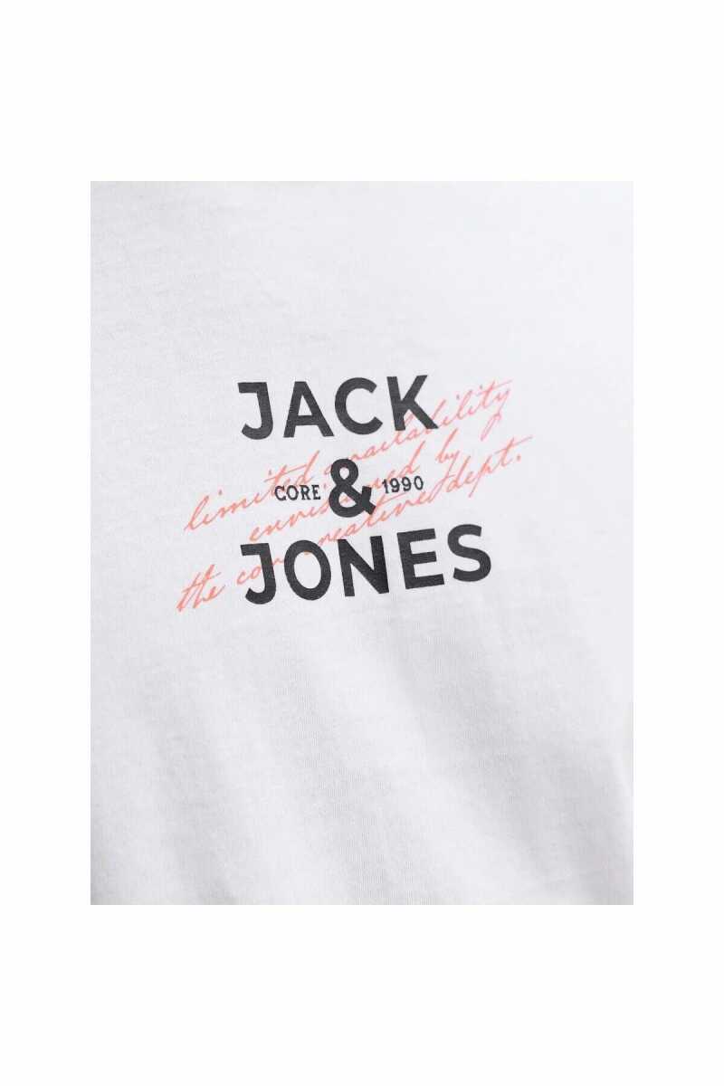 Jack Jones Etorna Front Print Regular Fit Erkek Tişört 12298583 - 5