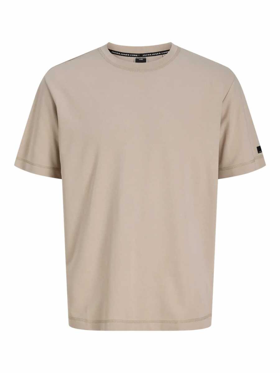 Jack Jones Fosıon Badge Relax Fit Erkek Tişört 12289962 - 1