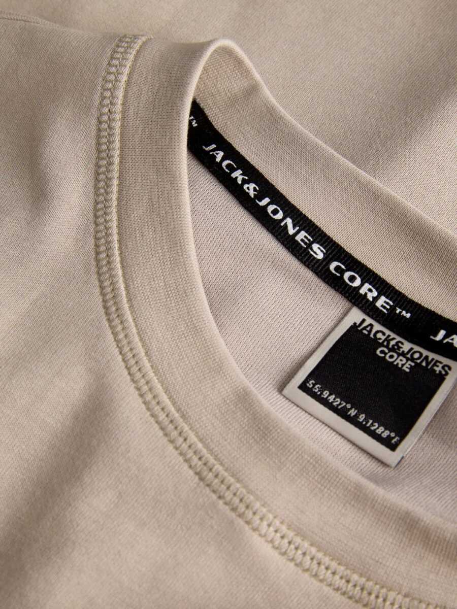 Jack Jones Fosıon Badge Relax Fit Erkek Tişört 12289962 - 3