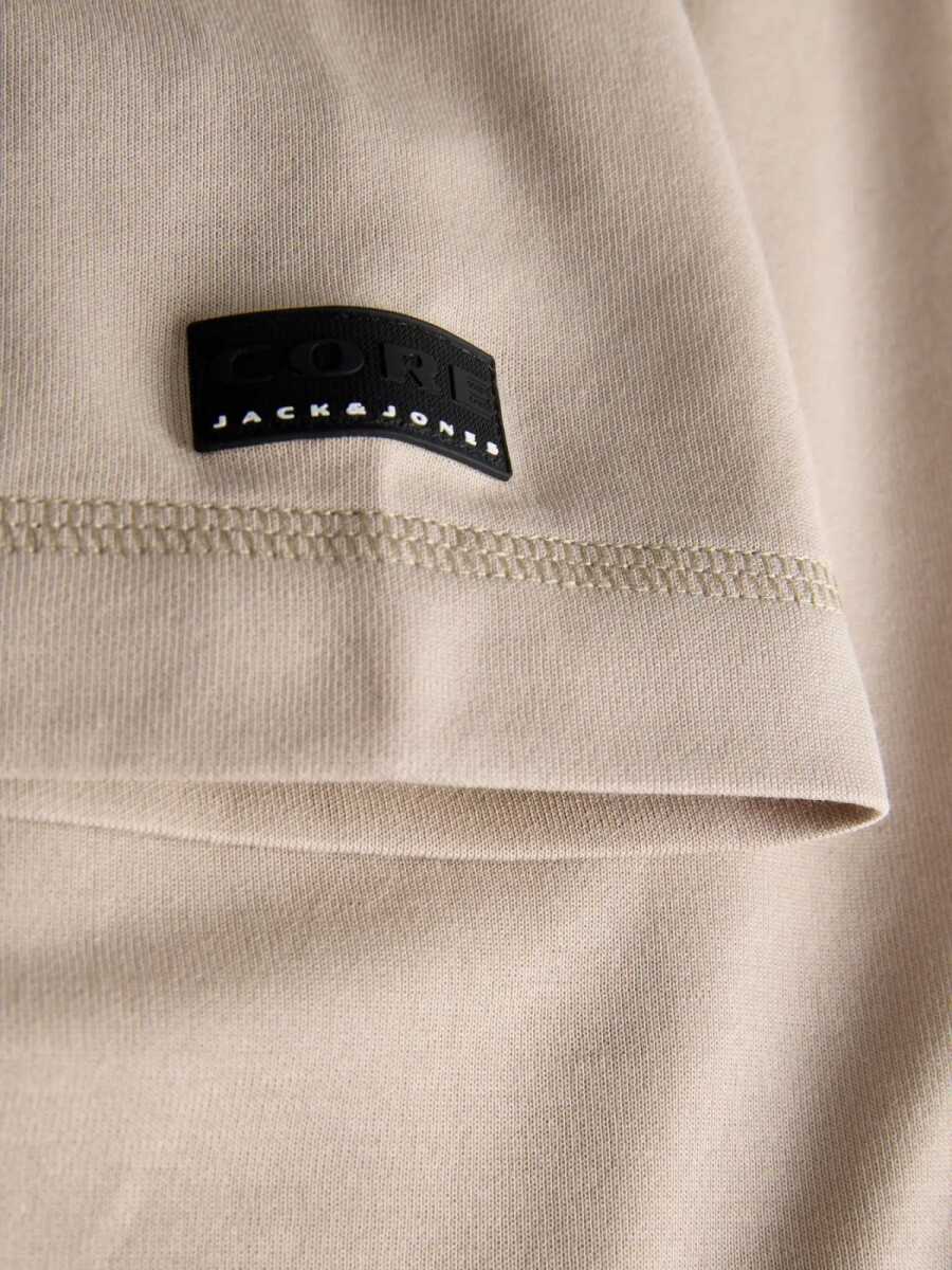Jack Jones Fosıon Badge Relax Fit Erkek Tişört 12289962 - 4