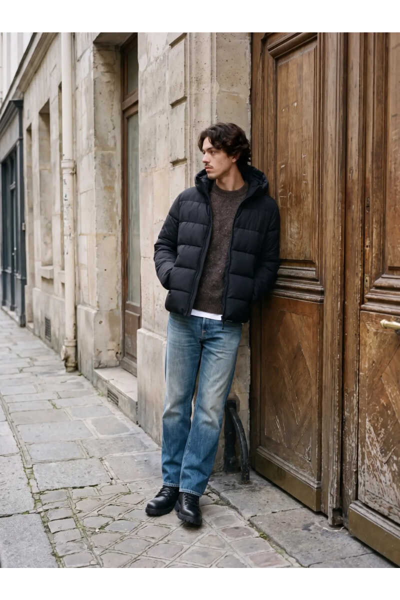 Jack Jones Freddıe Puffer Erkek Mont 12299907 - 6