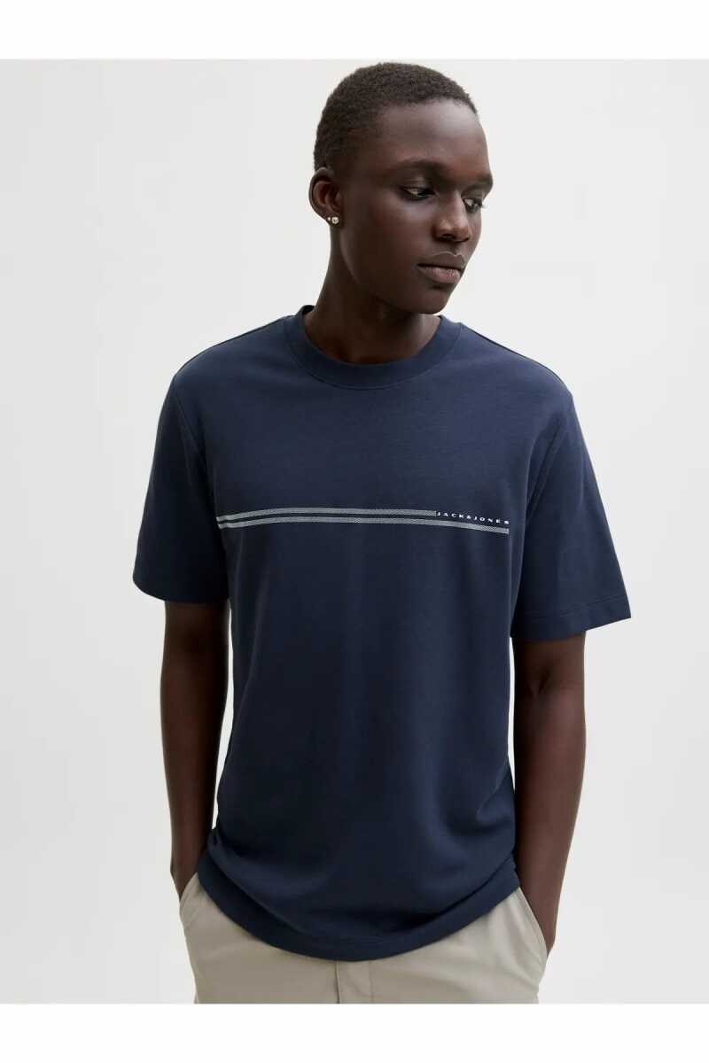 Jack Jones Fusıon Chest Regular Fit Erkek Tişört 12289936 - 5