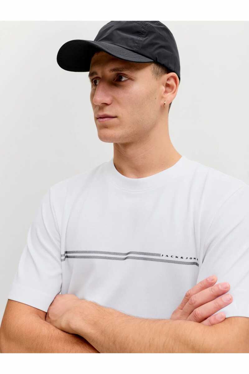 Jack Jones Fusıon Chest Regular Fit Erkek Tişört 12289936 - 6