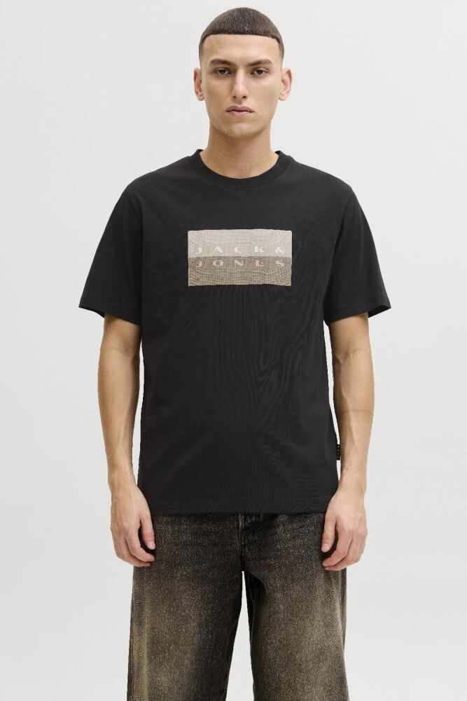 Jack Jones Fusıon Dots Print Regular Fit Erkek Tişört 12289863