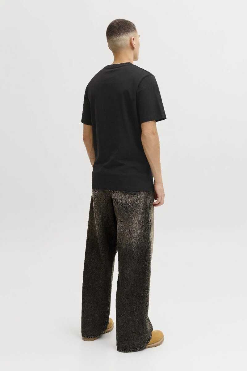 Jack Jones Fusıon Dots Print Regular Fit Erkek Tişört 12289863 - 3