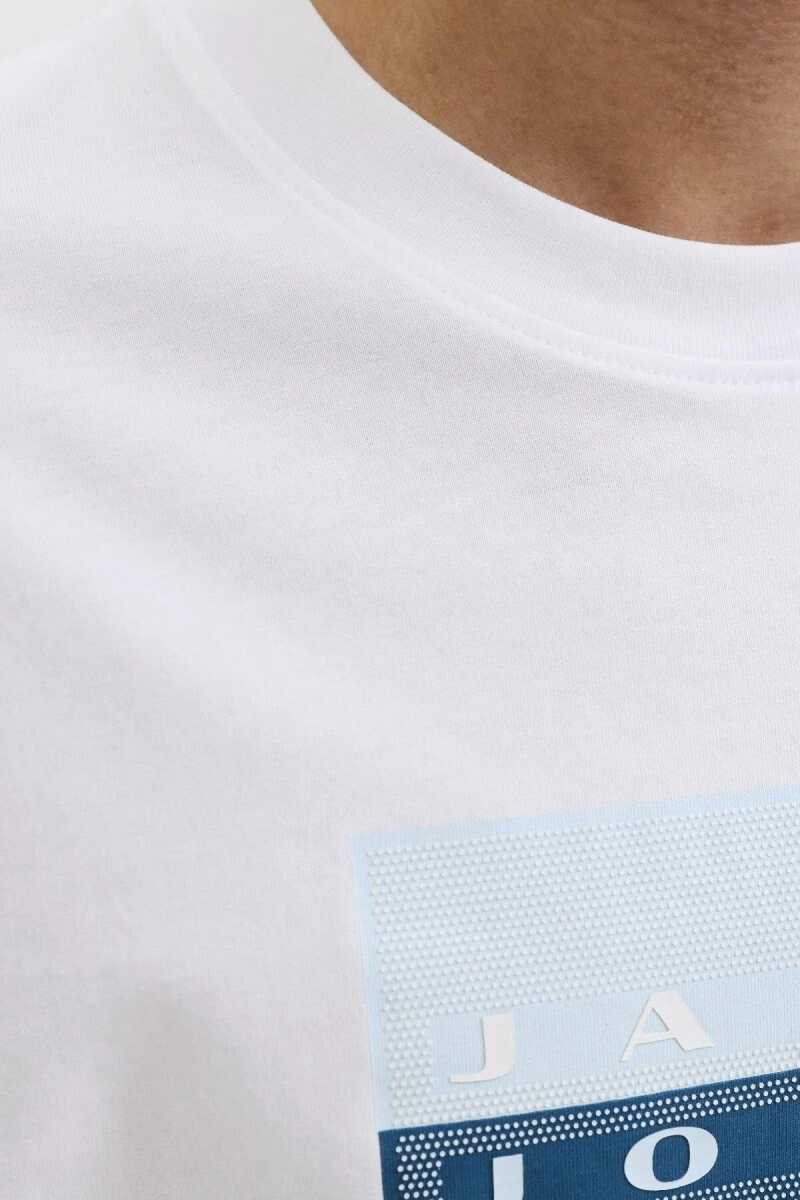 Jack Jones Fusıon Dots Print Regular Fit Erkek Tişört 12289863 - 5