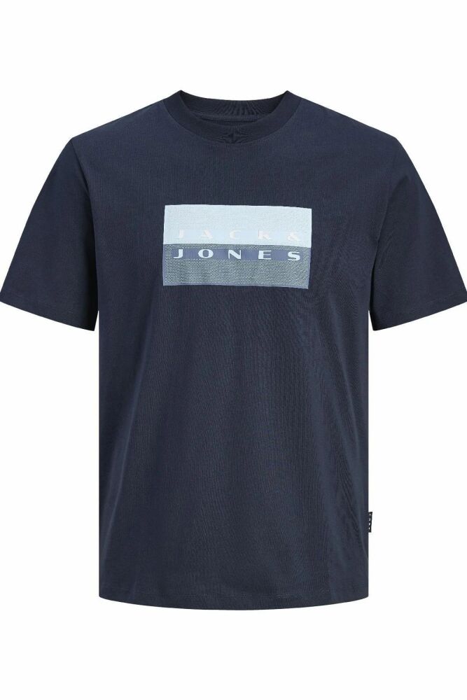 Jack Jones Fusıon Dots Print Regular Fit Erkek Tişört 12289863 (1)