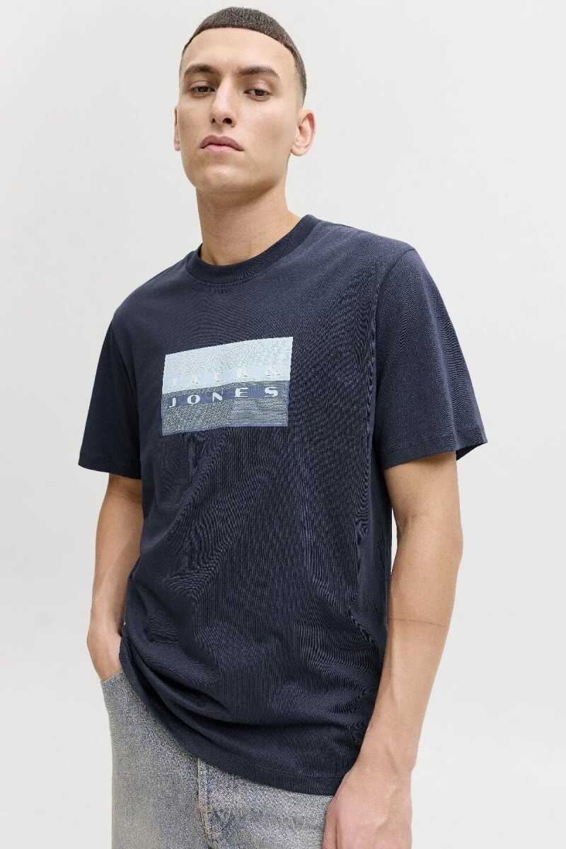 Jack Jones Fusıon Dots Print Regular Fit Erkek Tişört 12289863 - 3
