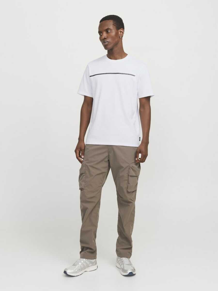 Jack Jones Fusıon Full Brendıng Erkek Tişört 12273120 - 3