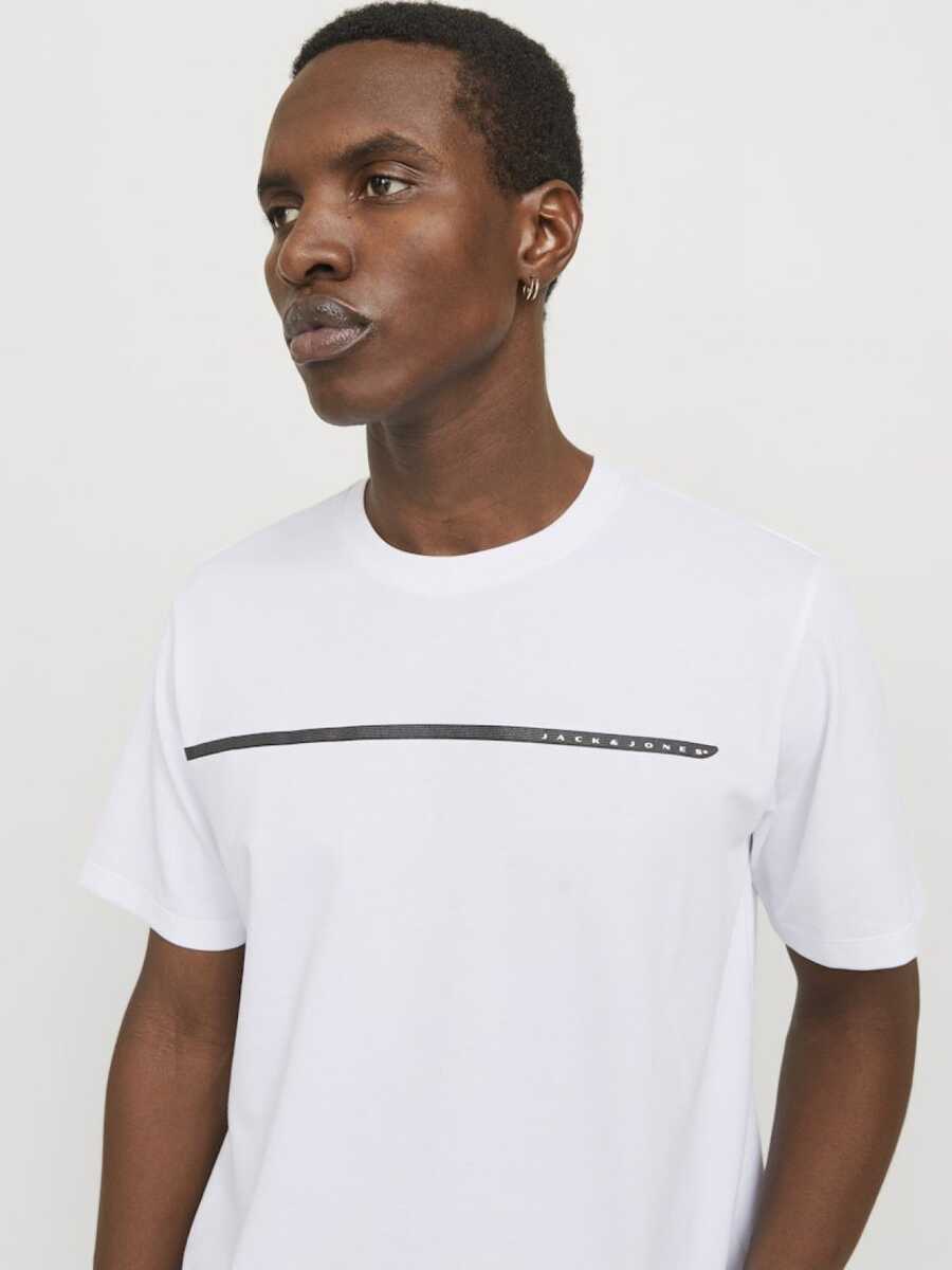 Jack Jones Fusıon Full Brendıng Erkek Tişört 12273120 - 4
