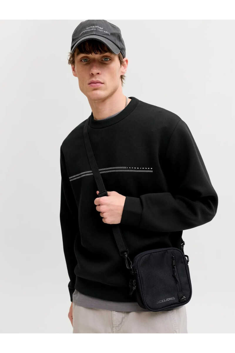 Jack Jones Fusıon Scuba Relaxed Fit Bisiklet Yaka Erkek Sweat 12289830 - 3