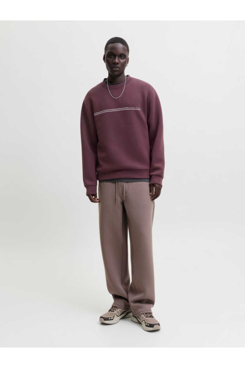 Jack Jones Fusıon Scuba Relaxed Fit Bisiklet Yaka Erkek Sweat 12289830 - 3