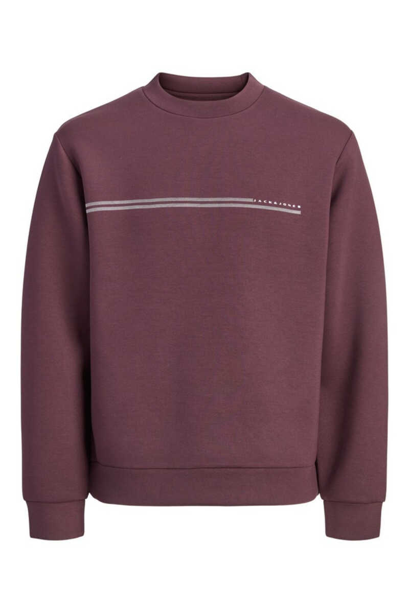 Jack Jones Fusıon Scuba Relaxed Fit Bisiklet Yaka Erkek Sweat 12289830 - 5