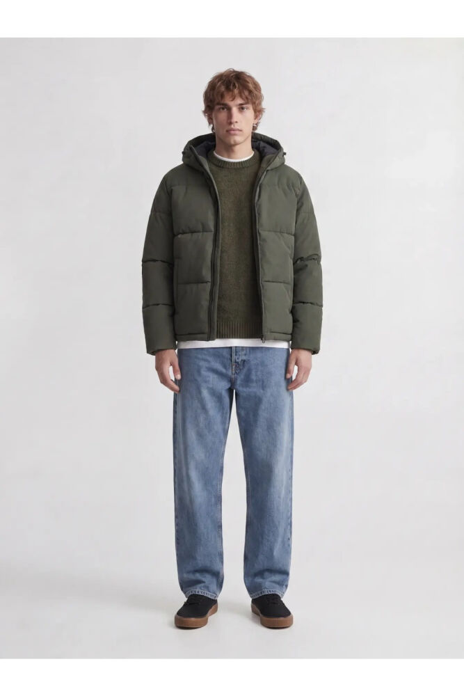 Jack Jones Galaxy Puffer Erkek Ceket 12303930 (1)