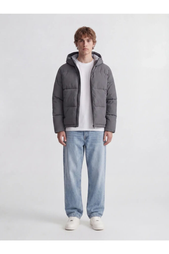Jack Jones Galaxy Puffer Erkek Ceket 12303930 (1)