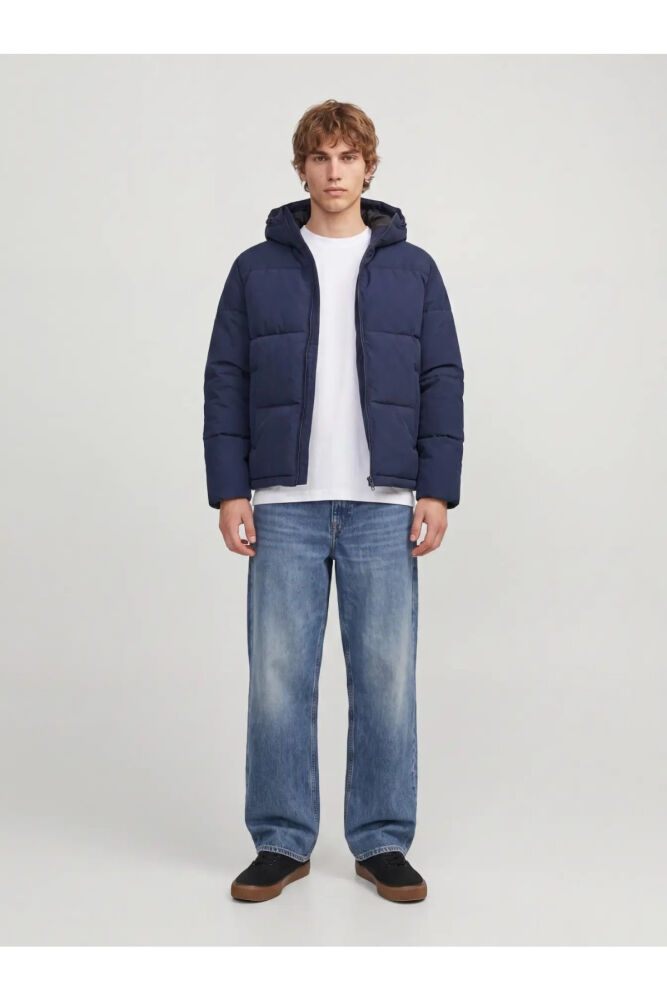 Jack Jones Galaxy Puffer Erkek Ceket 12303930 (1)