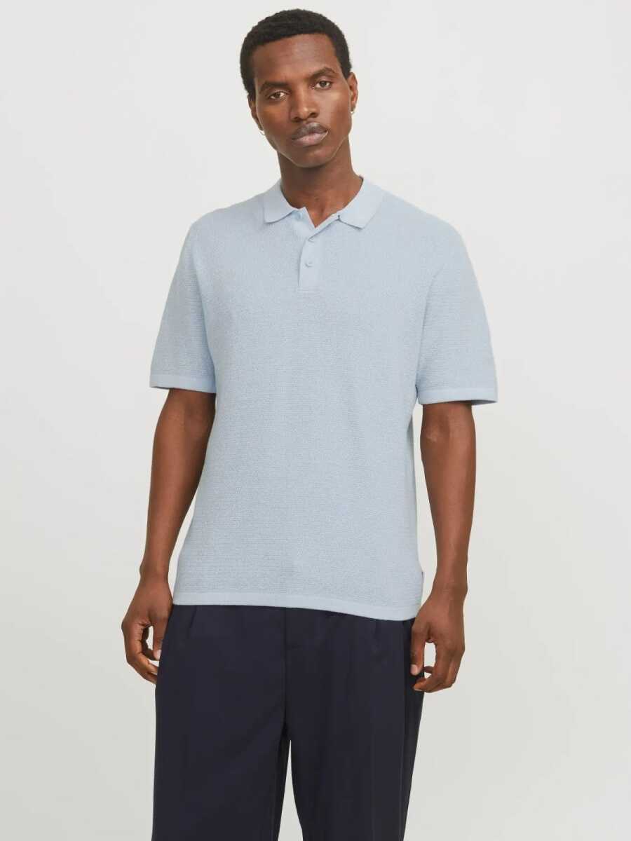 Jack Jones George Regular Fit Polo Yaka Triko Erkek Tişört 12268281 - 1