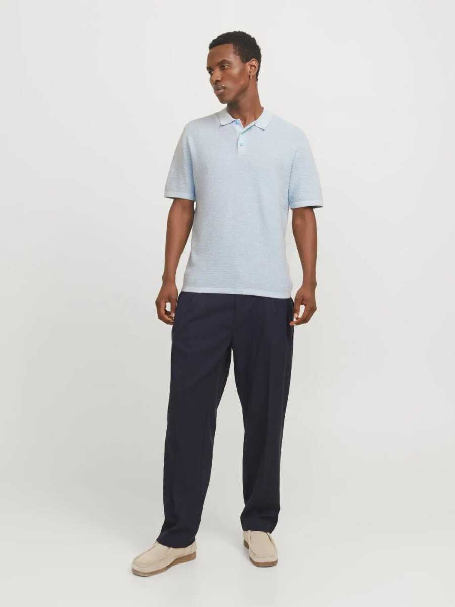 Jack Jones George Regular Fit Polo Yaka Triko Erkek Tişört 12268281 - 2