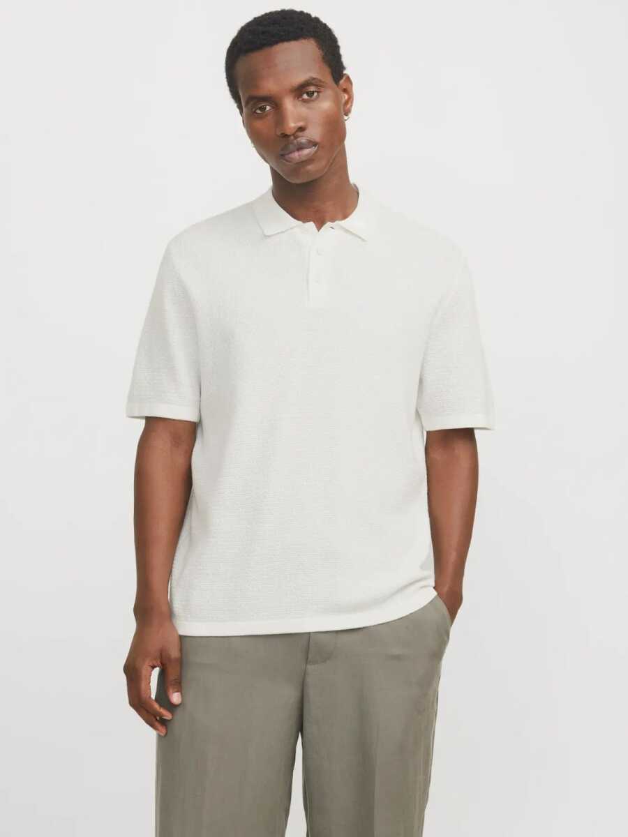 Jack Jones George Regular Fit Polo Yaka Triko Erkek Tişört 12268281 - 1