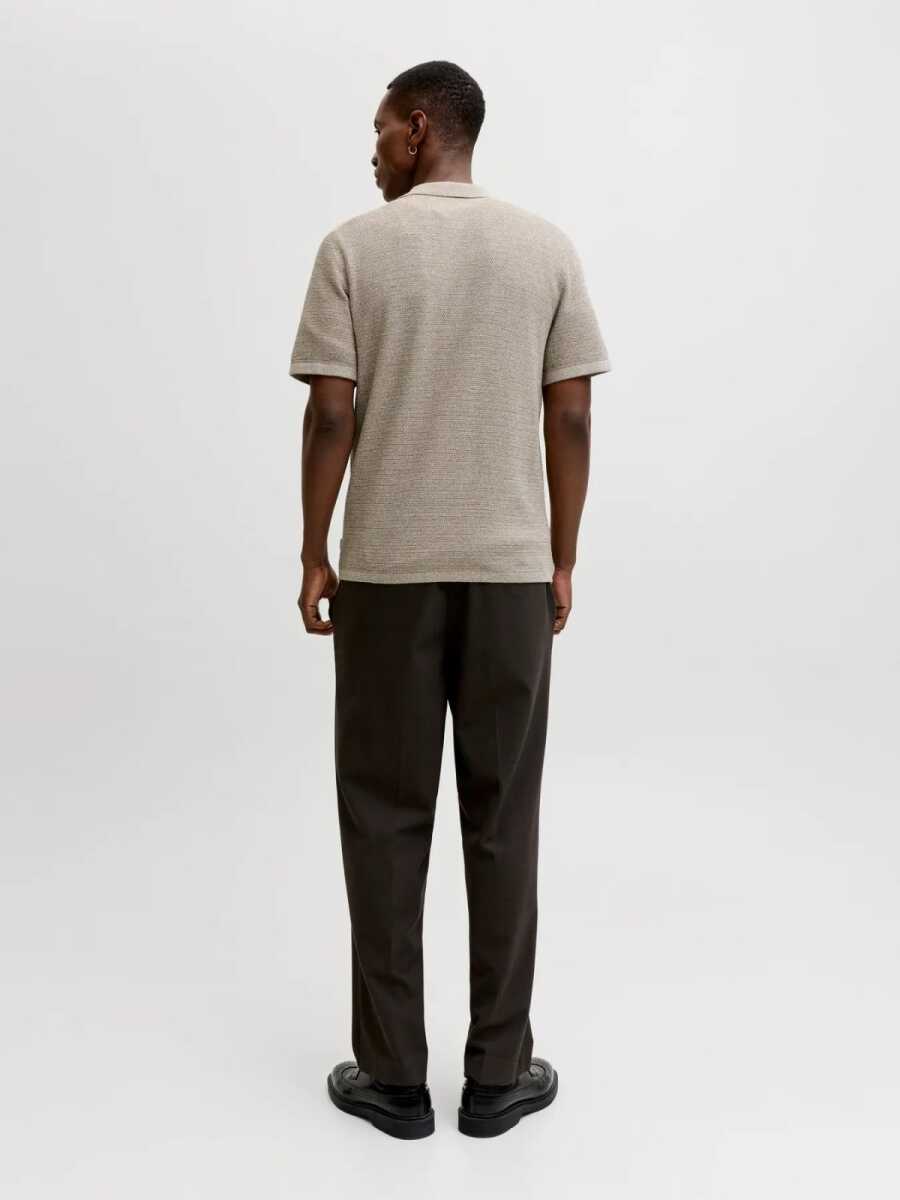 Jack Jones George Regular Fit Triko Erkek Polo Tişört 12288253 - 4