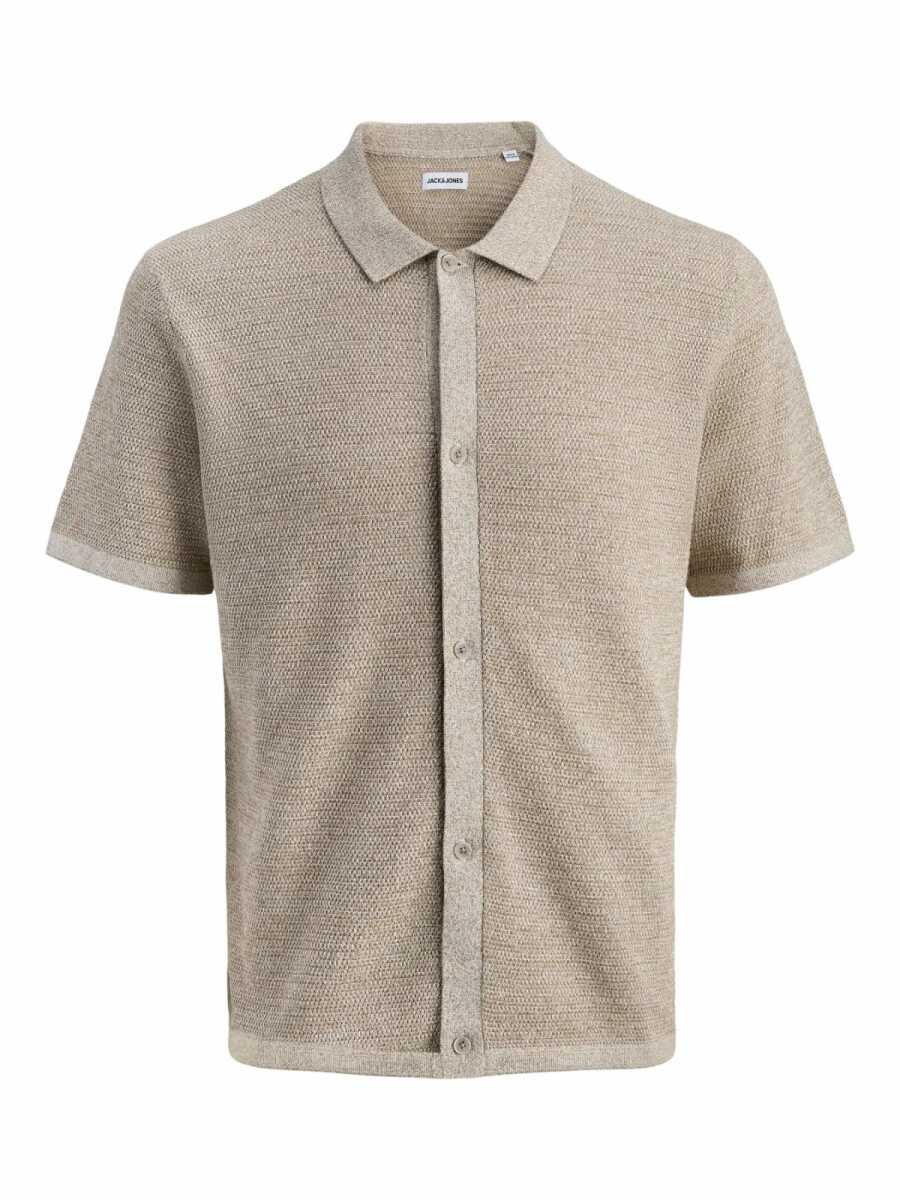 Jack Jones George Regular Fit Triko Erkek Polo Tişört 12288253 - 5
