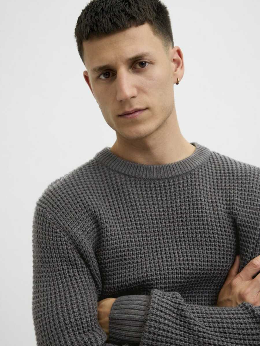 Jack Jones Global Regular Fit Erkek Kazak 12287594 - 5