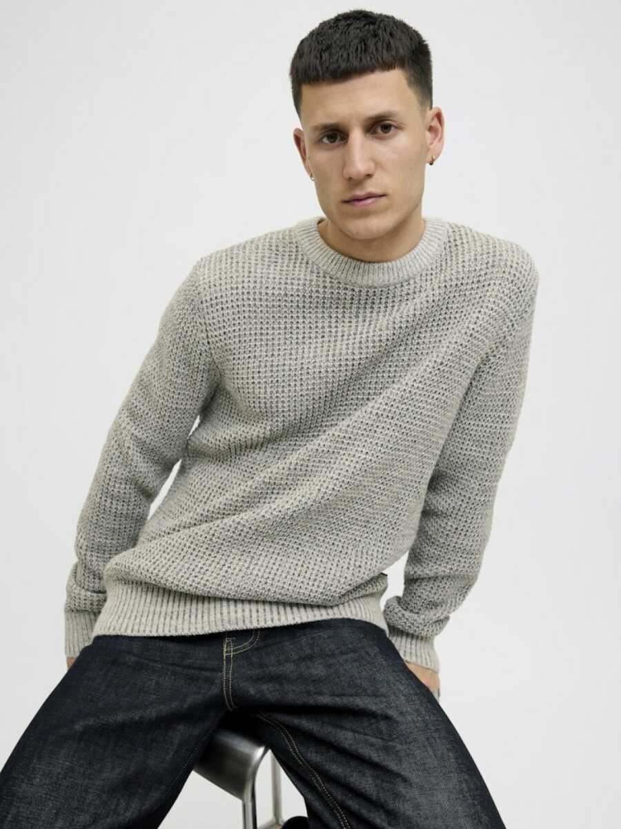 Jack Jones Global Regular Fit Erkek Kazak 12287594 - 3