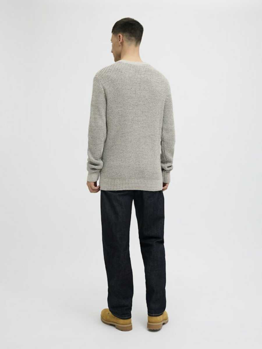 Jack Jones Global Regular Fit Erkek Kazak 12287594 - 4