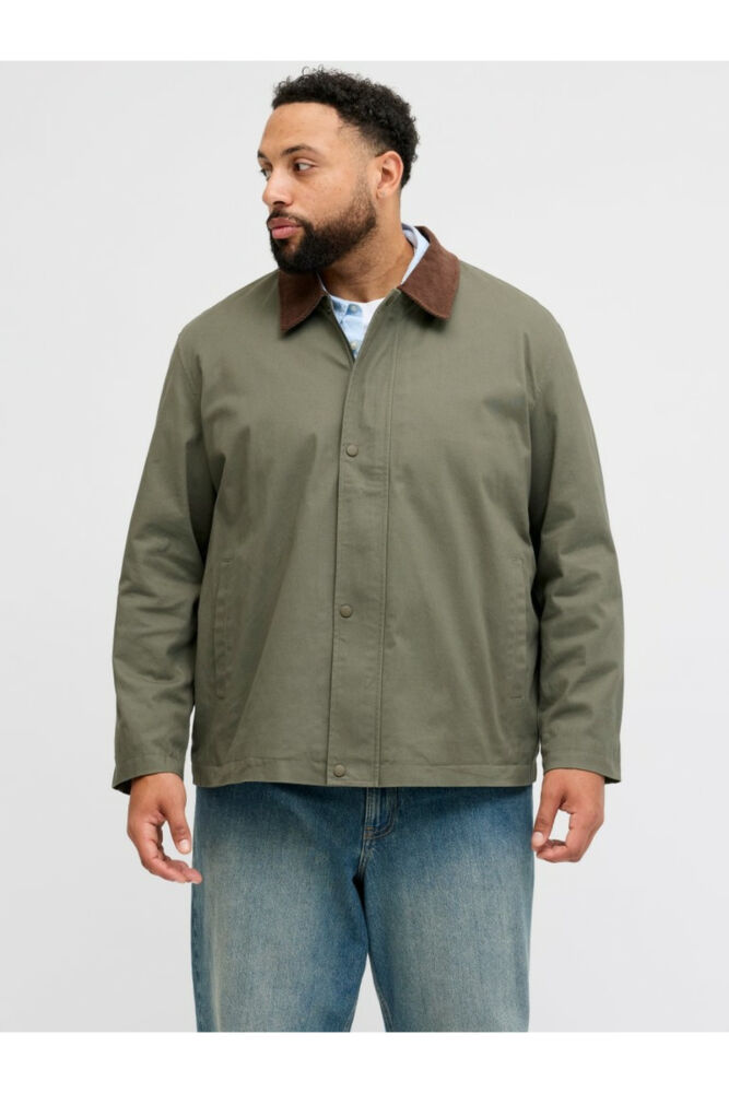 Jack Jones Graham Worker Büyük Beden Erkek Ceket 12289035