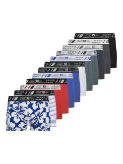 Jack Jones Hawaıı Style 12 Li Paket Erkek Boxer 12277826