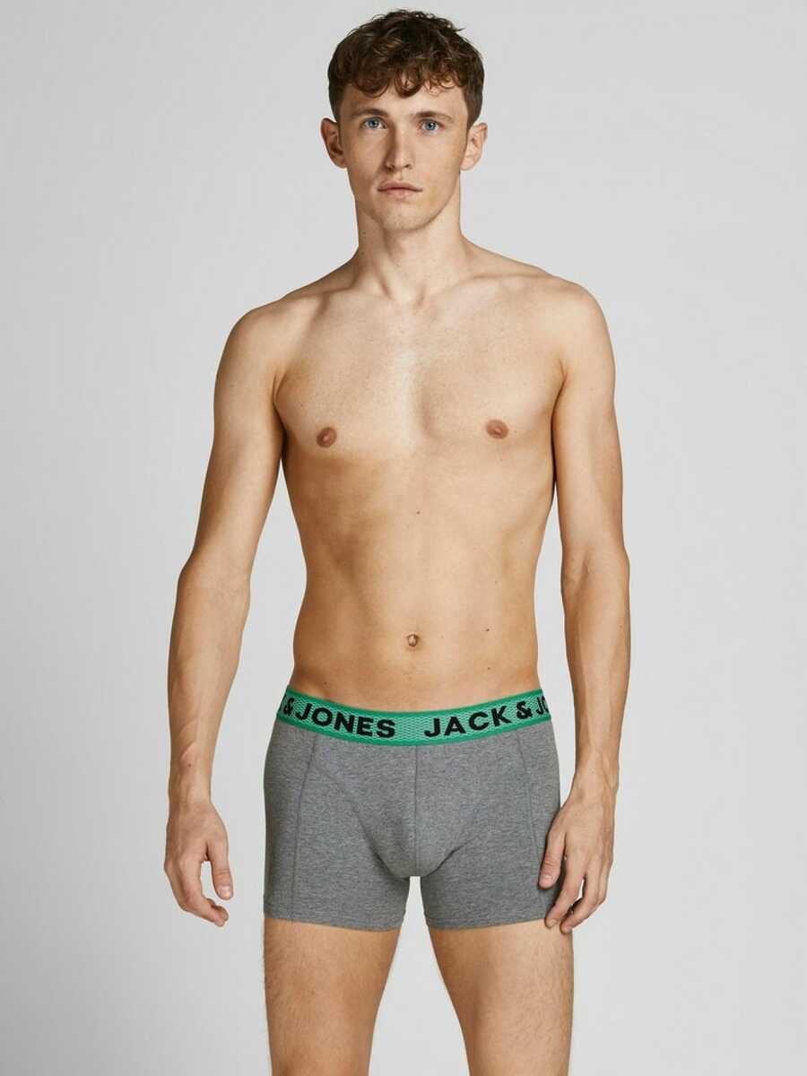 Jack Jones Ian Solıd 3 Lü Paket Erkek Boxer 12198233 - 2