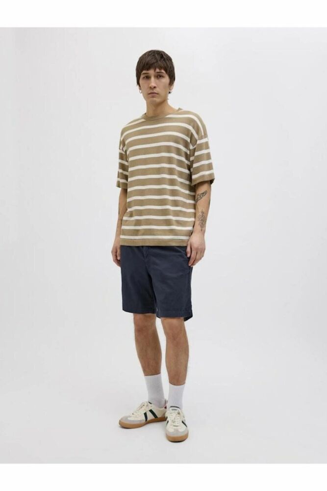 Jack Jones Jaıden Campaıng Keten Karışımlı Erkek Şort 12274968 (1)